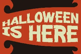 Trick or Dead - Modern Spooky Font