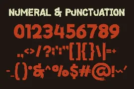 Trick or Dead - Modern Spooky Font