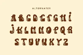 FlowerBreeze - A Groovy Display Font