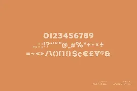 Rosebay Slab font