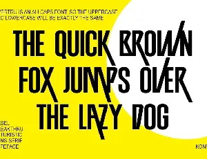 Overtru - Experimental Sans Serif Fonts