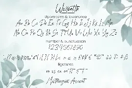 Wellbotth - Handwritten Font