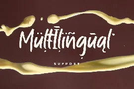 Milky Cream Font