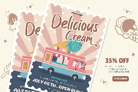 Milky Cream Font