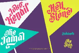 Kali Maya Sharp font