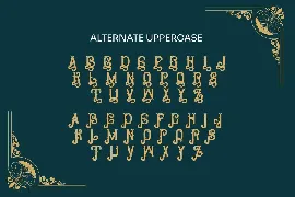 Vlories Heirs - Vintage Reto Font