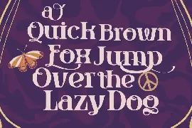 kaonug | Groovy Retro Font