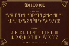 Modecque font