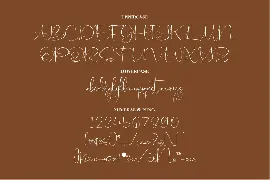 Berthalia Donhata Modern Signature Font