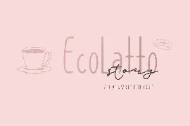 Ecolatto Story - Handwritten Font Duo