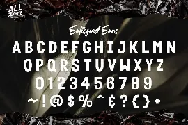 Satisfied font