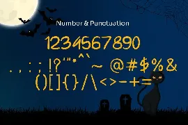 Frankenstay - Halloween Font