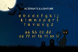 Frankenstay - Halloween Font