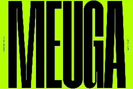 Meuga | Condensed Sans Serif Font