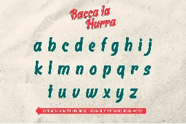 Bacca la Hurra font