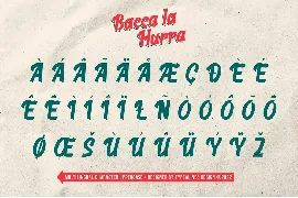 Bacca la Hurra font