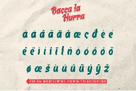 Bacca la Hurra font