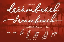 Dreambeach font