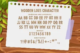 Wooden Logs - SVG Color Font