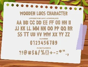 Wooden Logs - SVG Color Font