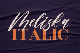 Meliska Script Font