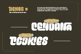 AENOS â€“ Retro Condensed Font