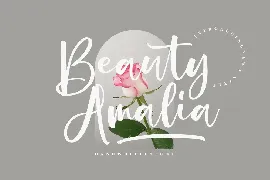 Amalia Handwritten Font