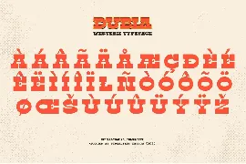 Dubia font