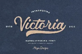 Victoria - Script Font