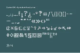 Oyster CPC font