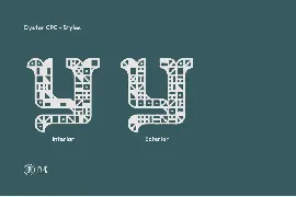 Oyster CPC font