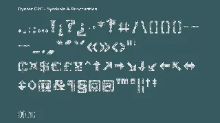 Oyster CPC font