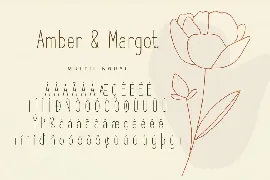 Amber and Margot San Serif Display Font