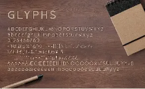 Chronograph font