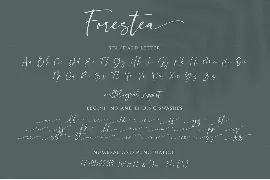 Forestea - Classy Script font