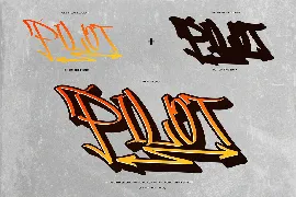 Skypilot | Layered Graffiti Font