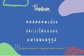 Paintoura font