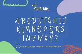 Paintoura font