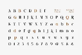 Modern Font - Gimela