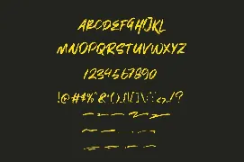 Holigan - Brush Font