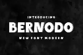 Bernodo font