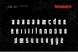 Halivelavierta font