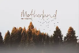 Mathard Signature Font