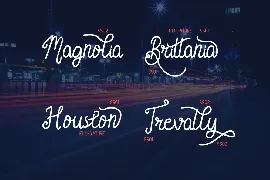 Borderland - Monoline Handwritten Font