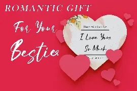 Chanthira - Valentine Display Font