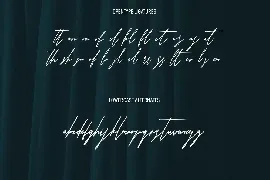 Quintaras Signature Script Extras Sans Serif Font