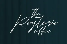 Quintaras Signature Script Extras Sans Serif Font