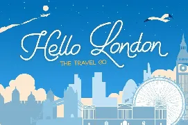 Holiday Travel Font Duo