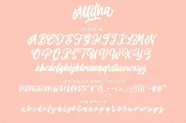 Allitha font