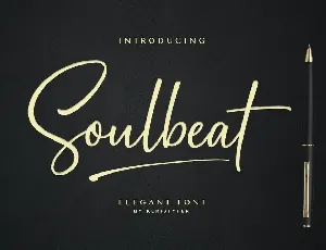 Soulbeat Signature Font